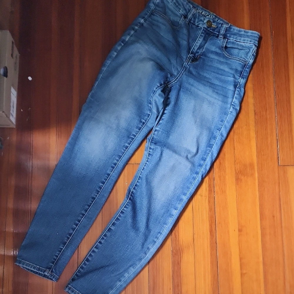 American Eagle Outfitters Blue Skinny Jeans